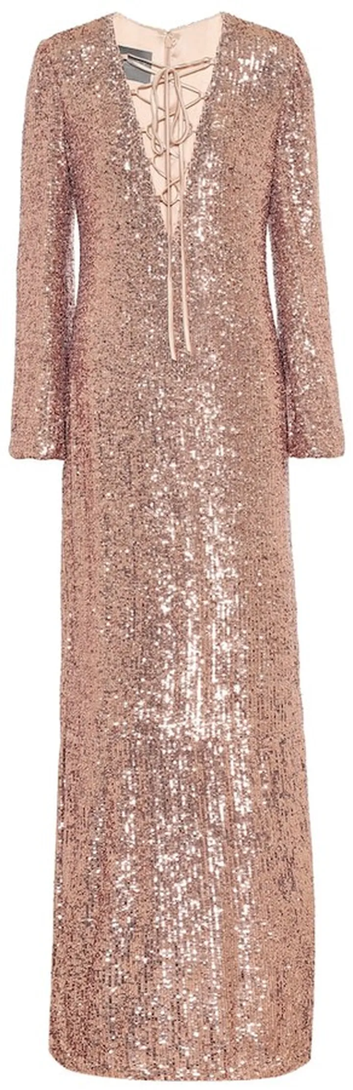 Sequined gown