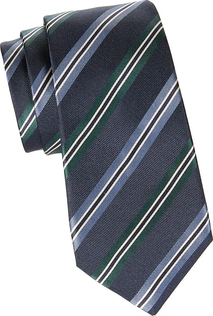 Striped Silk Tie