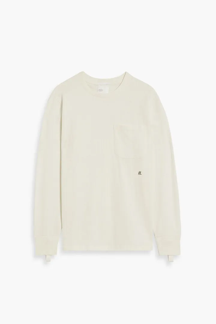 Buckled-detailed cotton T-shirt