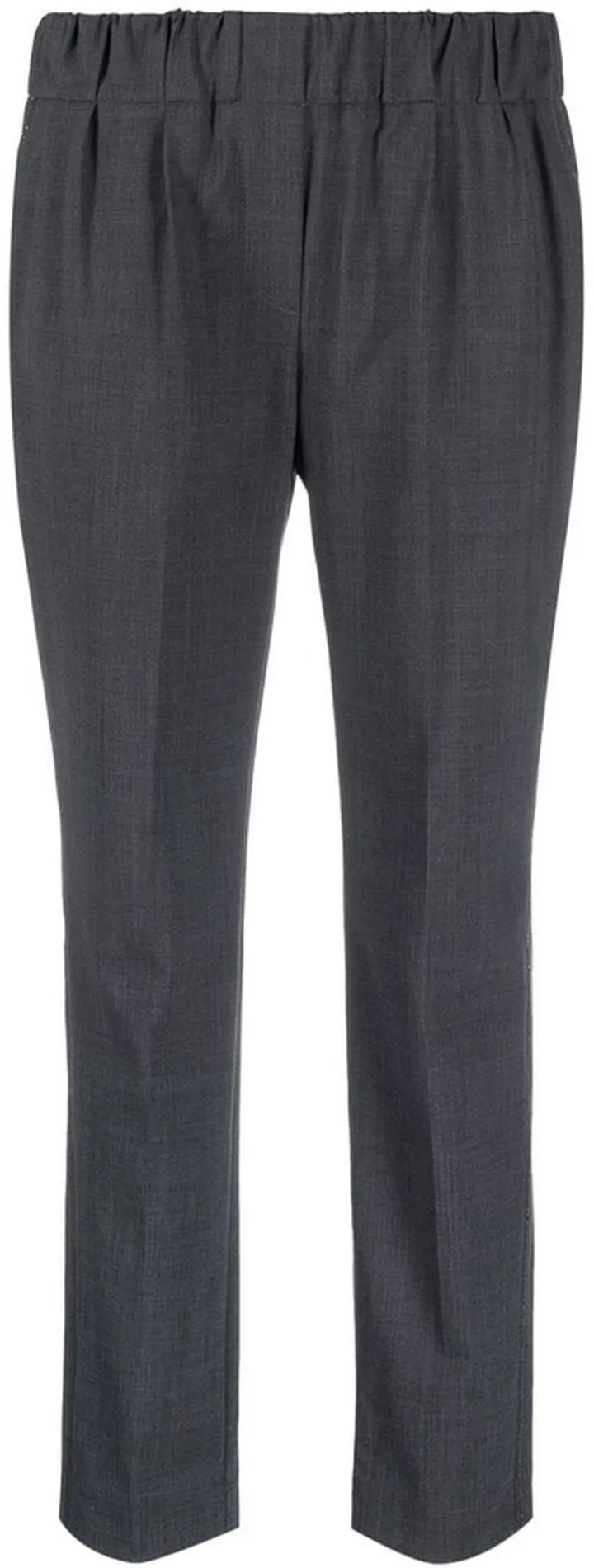 Cropped Tailored Trousers