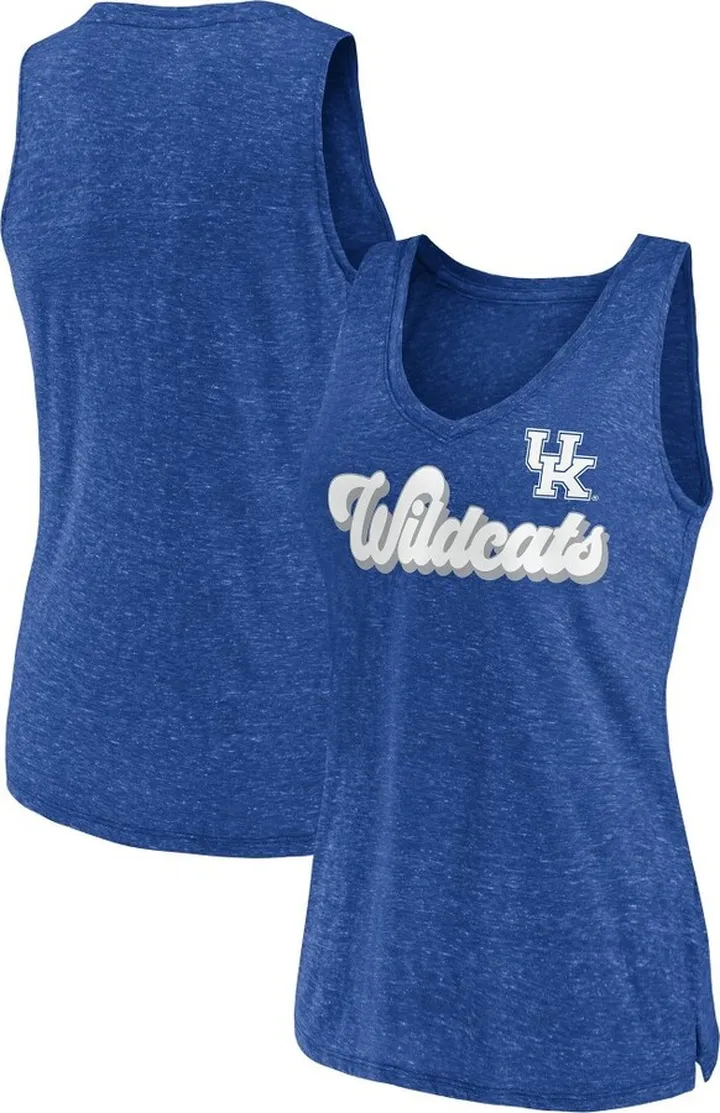 NCAA Kentucky Wildcats Women's V-Neck Tank Top - S