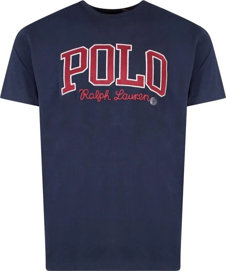 Polo Ralph Lauren Logo Embroidered Crewneck T-Shirt