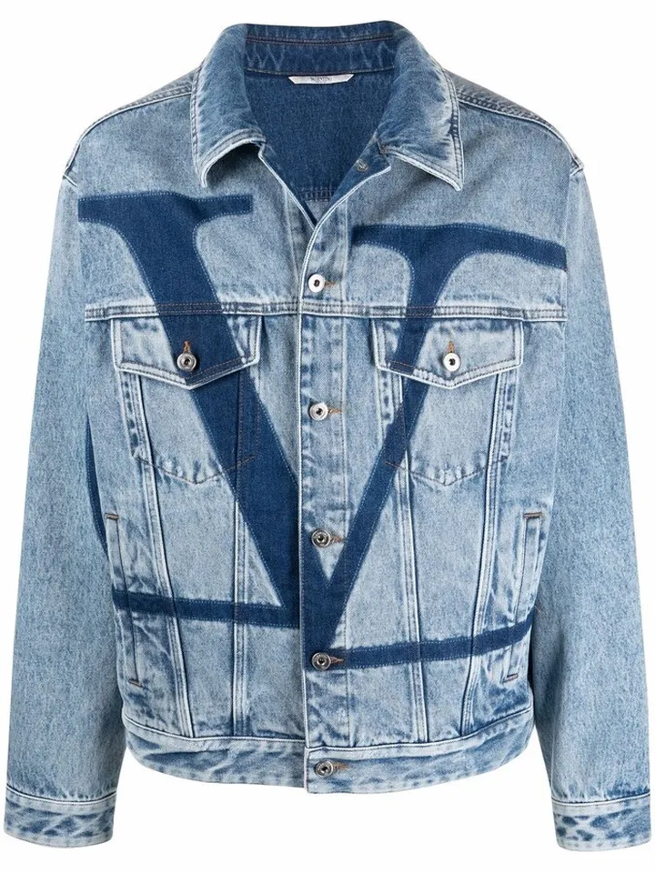 VLogo Signature denim jacket