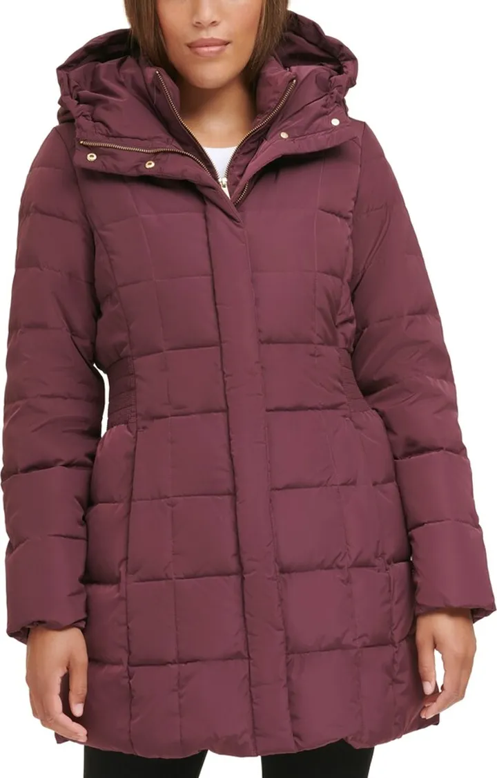 Cole Haan Women's Hooded Down Puffer Coat