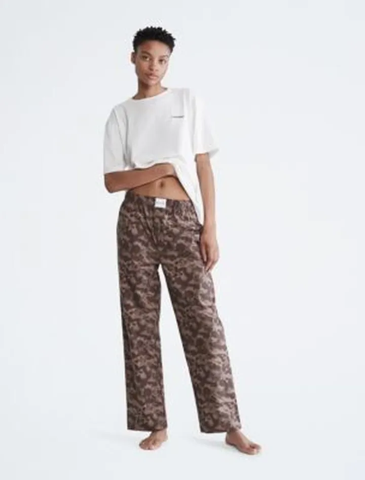 Pure Cotton Stretch Blend T-Shirt + Sleep Pants