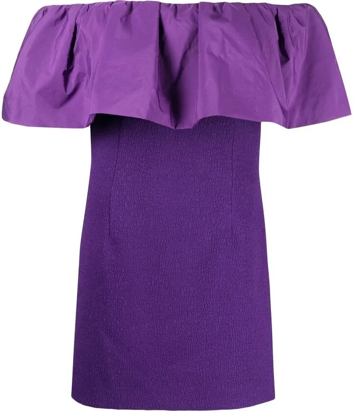 Rumi off-shoulder mini dress