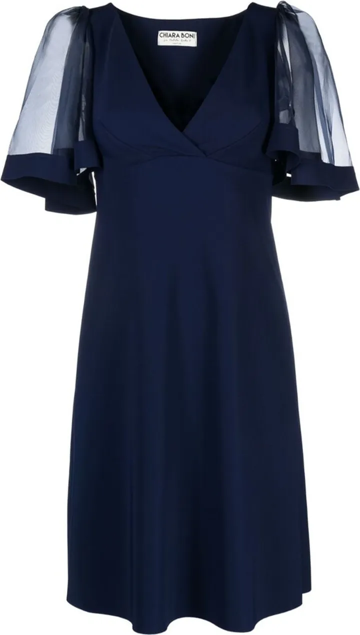 Rema wide-sleeved dress