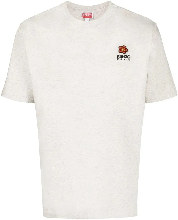 Boke Flower-embroidered T-shirt