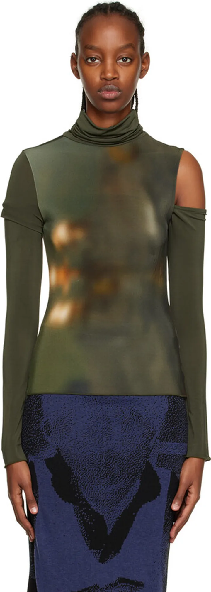 Paloma Wool Khaki Lumiere Turtleneck