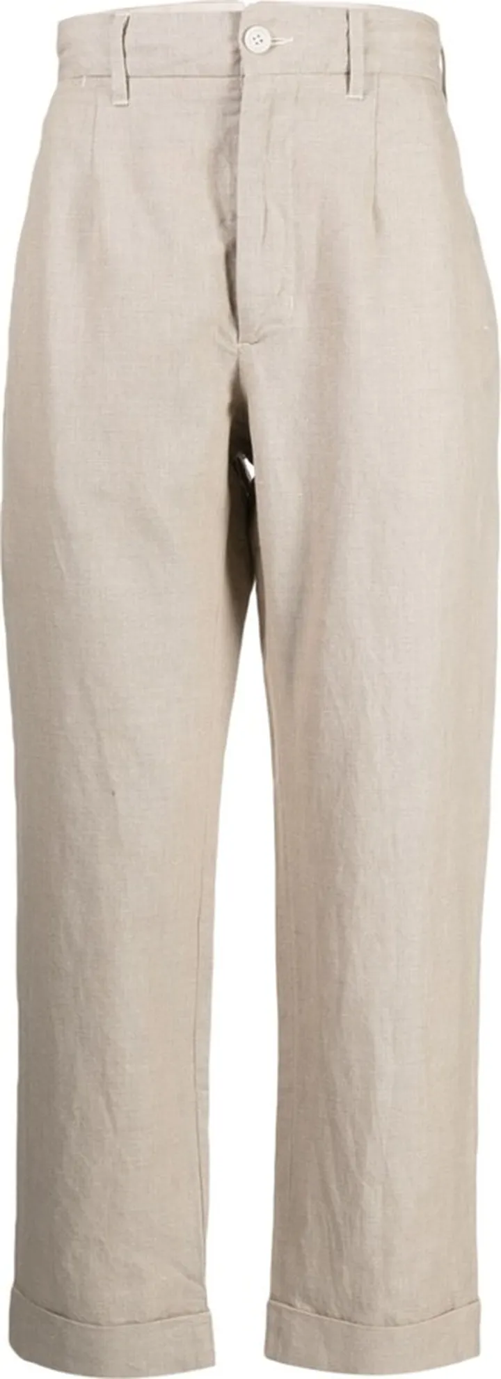 Straight-Leg Trousers