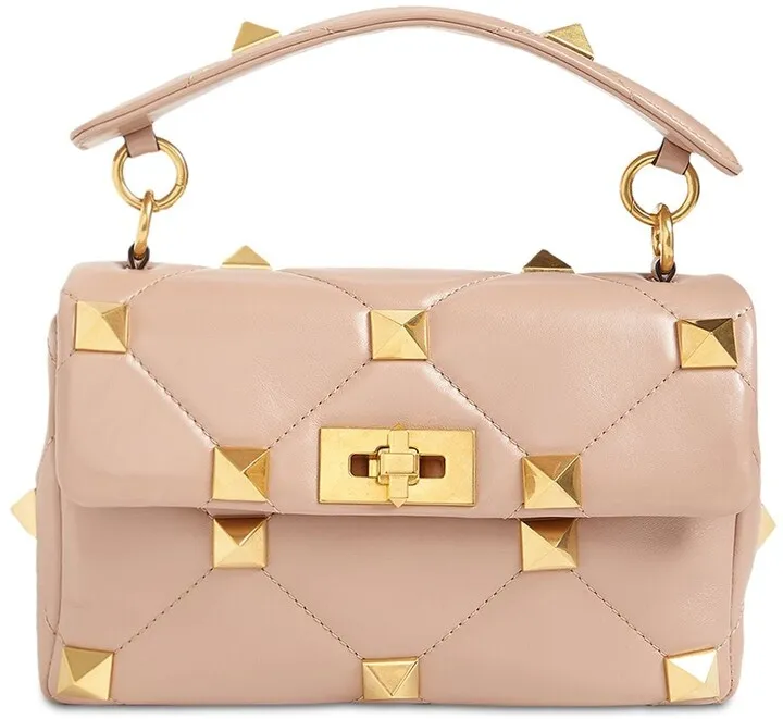 Medium Roman Stud leather shoulder bag