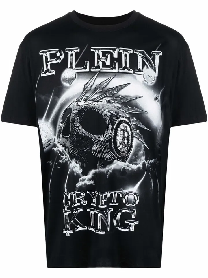 'Crypto King' cotton T-shirt