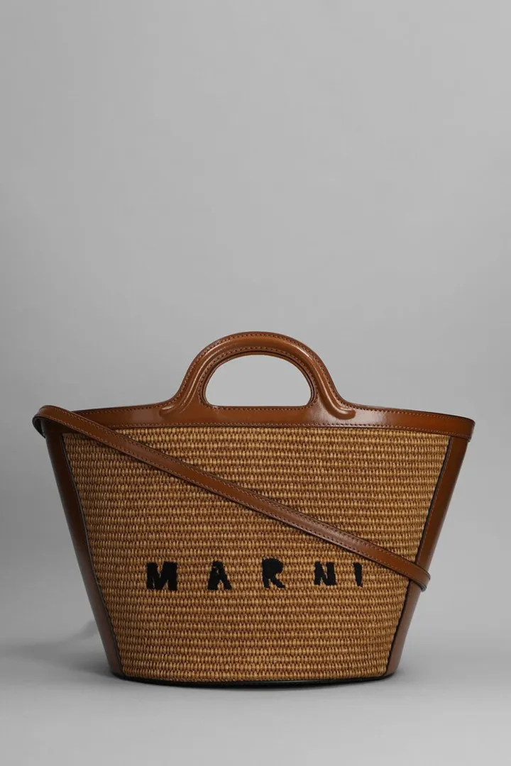 Aura Tote In Leather Color Leather