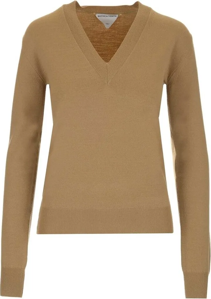 Bottega Veneta V-Neck Knit Sweater