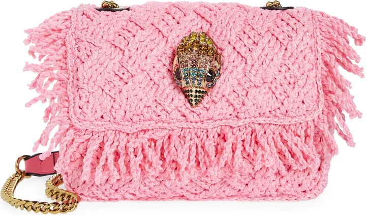 Medium Kensington Crochet Shoulder Bag