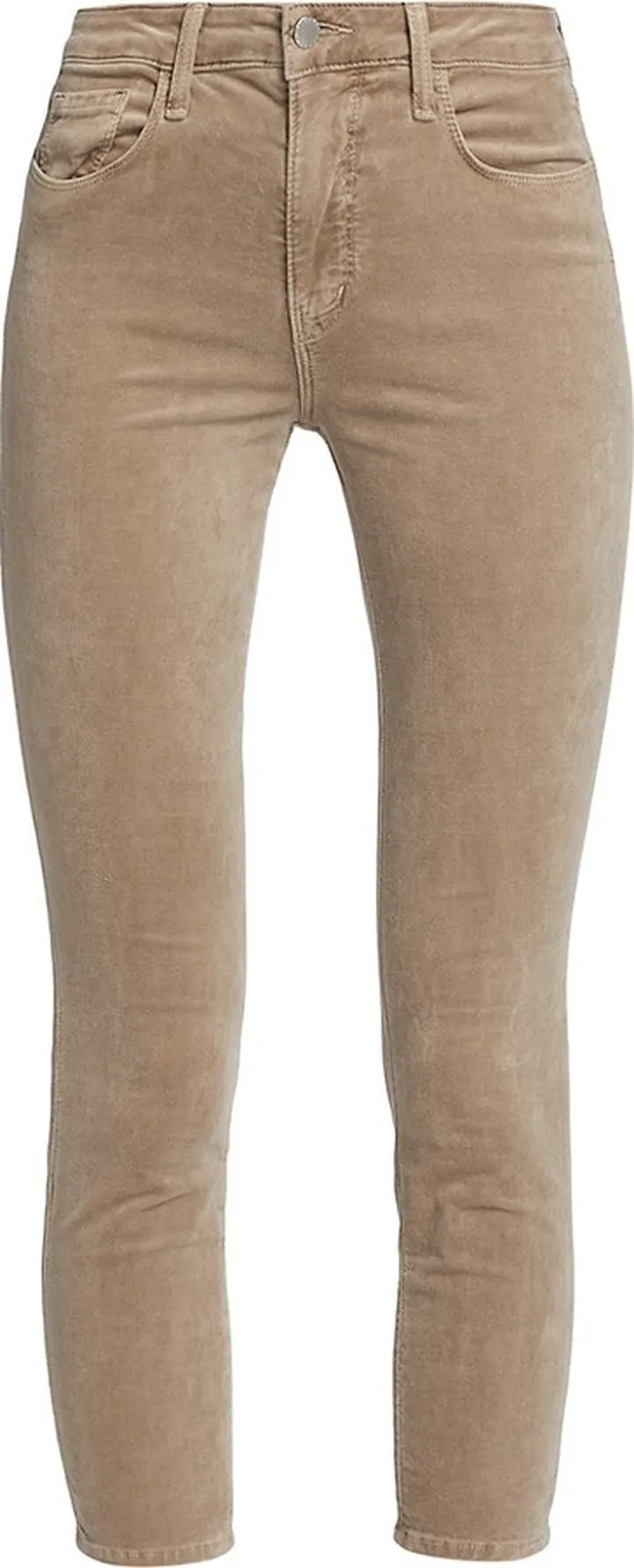 Margot Velvet High-Rise Skinny Pants