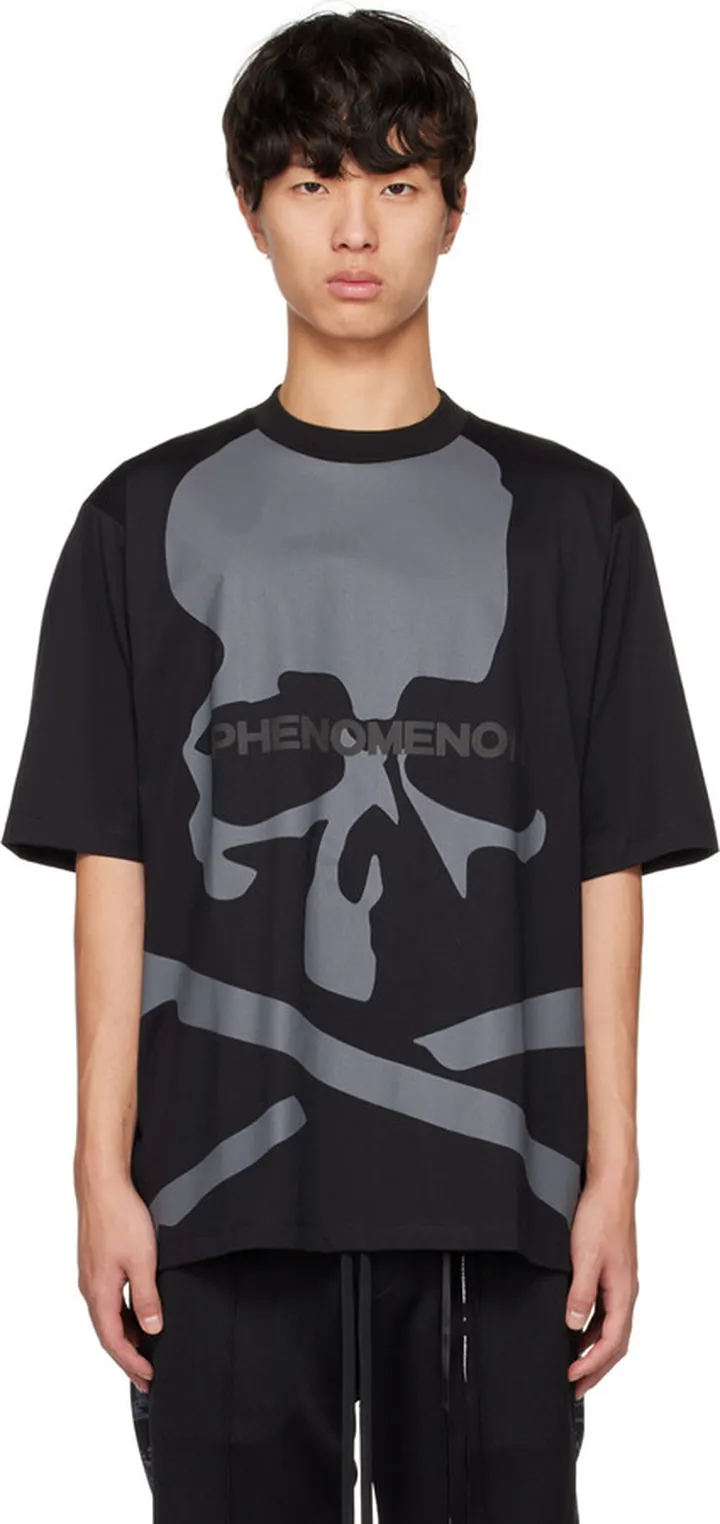 mastermind WORLD Black Phenomenon Edition 'Eye On Skull' T-Shirt