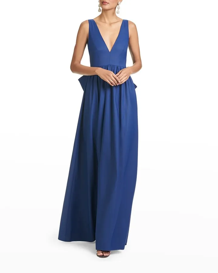 Katrina Cutout Bow Gown