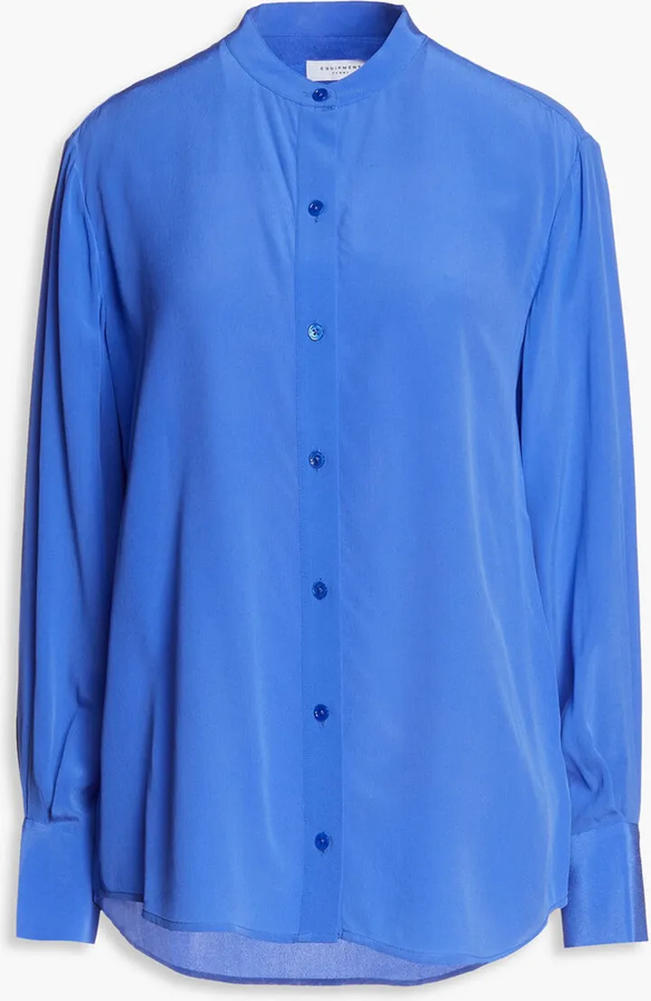 Leonee silk crepe de chine shirt