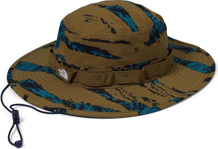 The North Face Class V Brimmer (Military Olive Ravine Camo Print) Caps