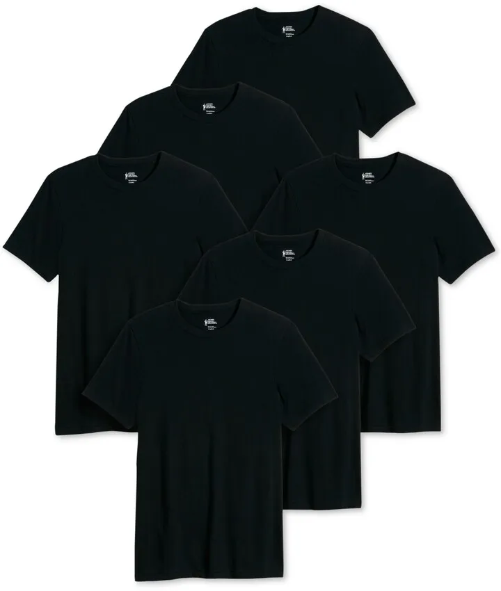 Jockey Men's 6-Pk. Classic Cotton T-Shirts
