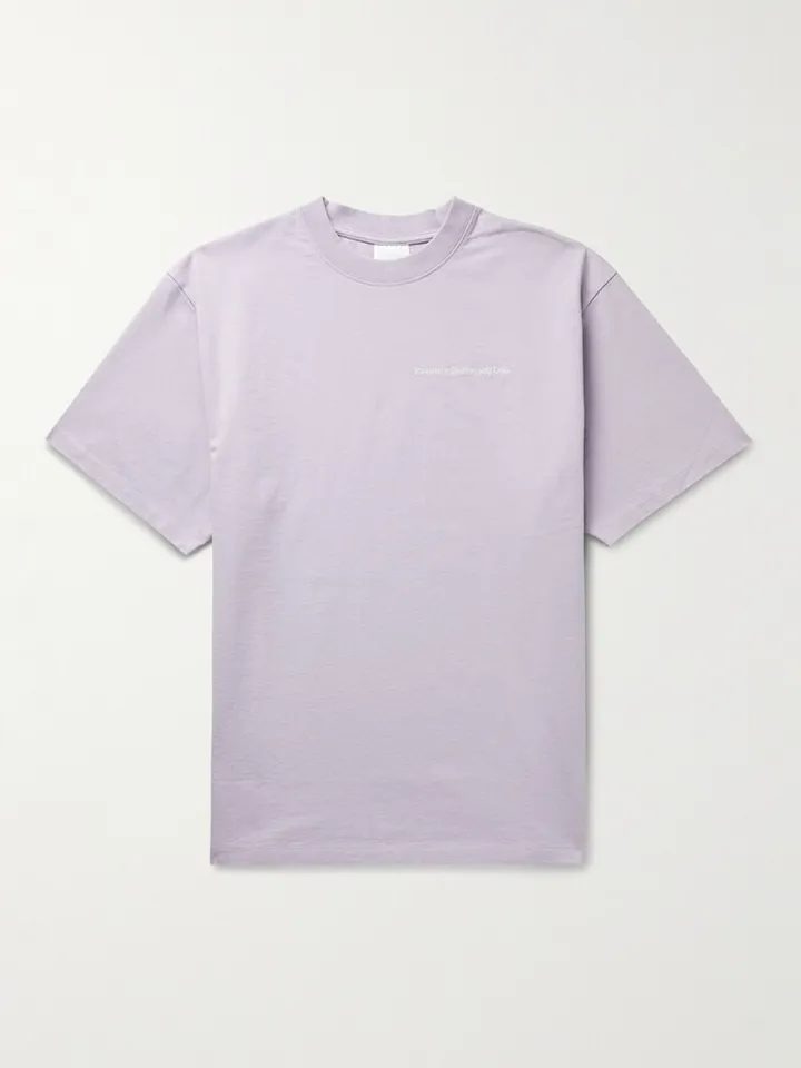 Logo-Embroidered Organic Cotton-Jersey T-Shirt