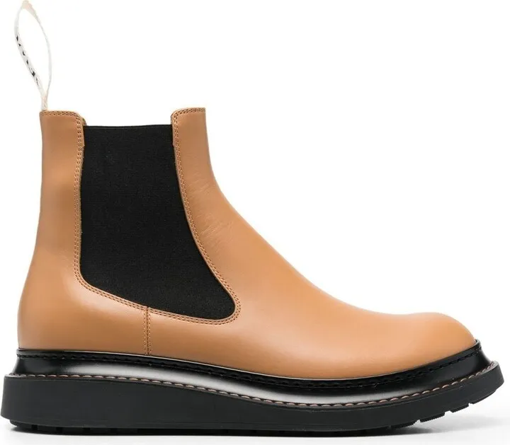LOEWE- Chelsea Leather Boots