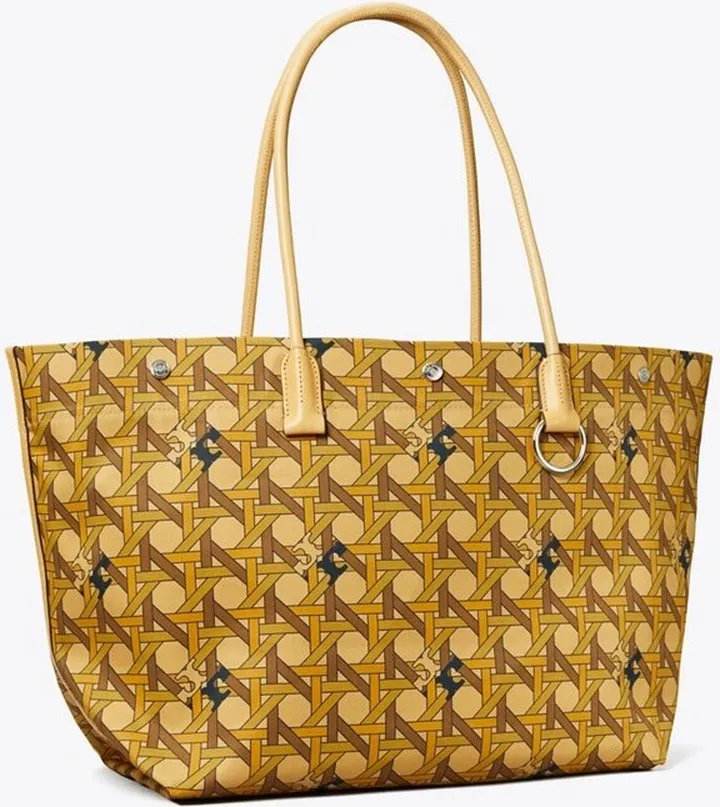 Canvas Basketweave Tote