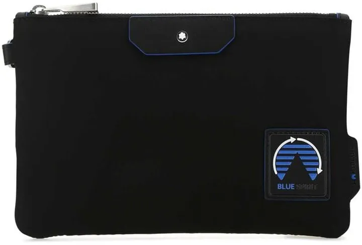 Montblanc Logo Patch Zip-Up Pouch