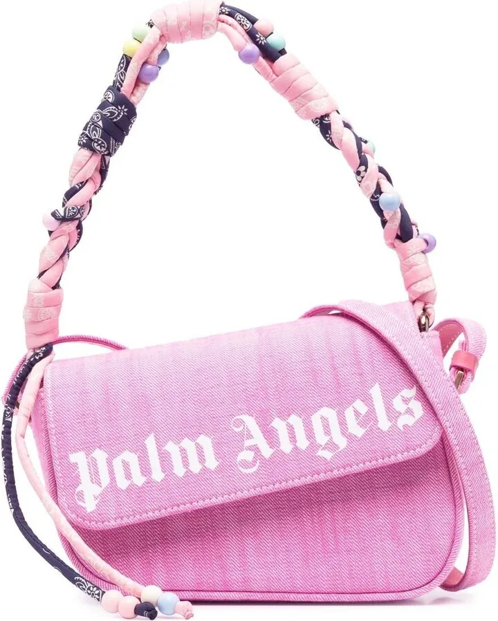 Crash logo-print shoulder bag