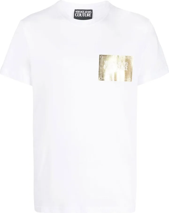 logo-print cotton T-shirt