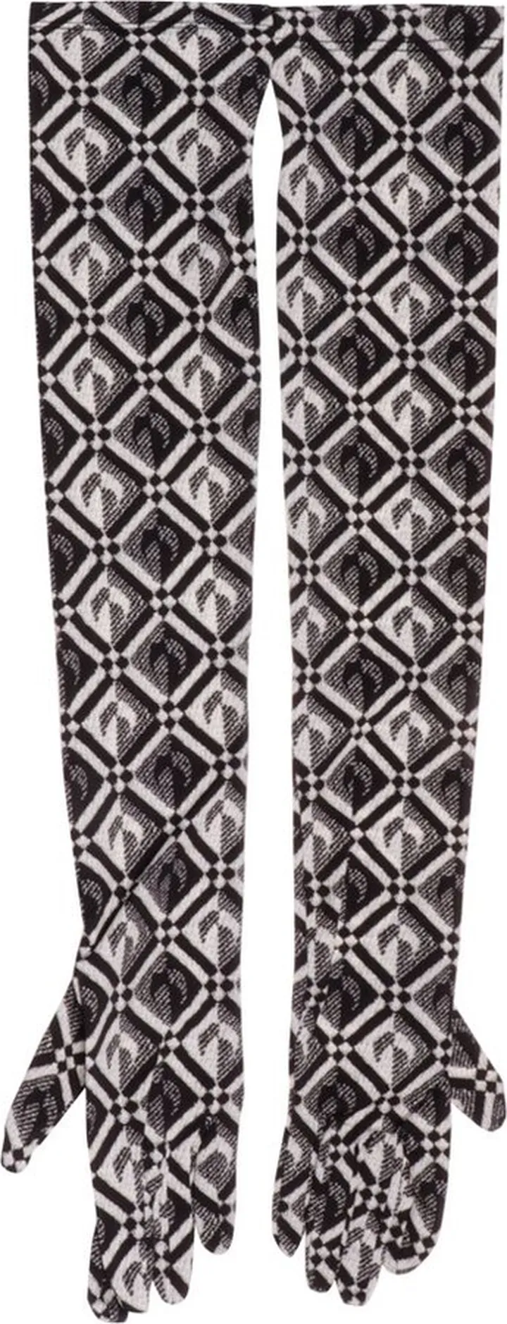 Marine Serre Moon Monogram Gloves