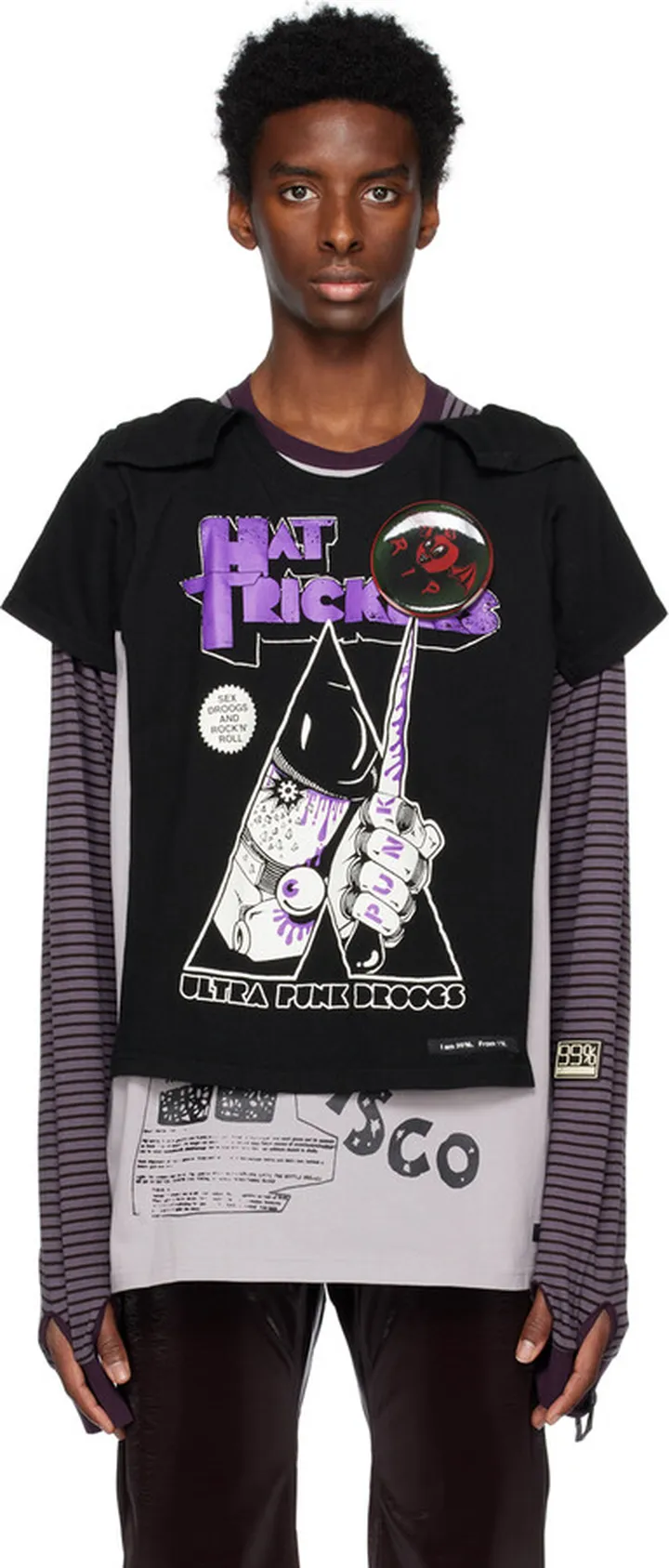 99%IS- Black 'Hat Trickers' T-Shirt