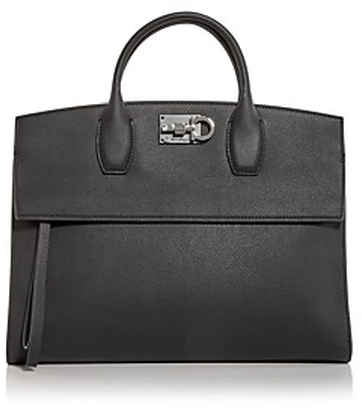 Salvatore Ferragamo The Studio Leather Briefcase
