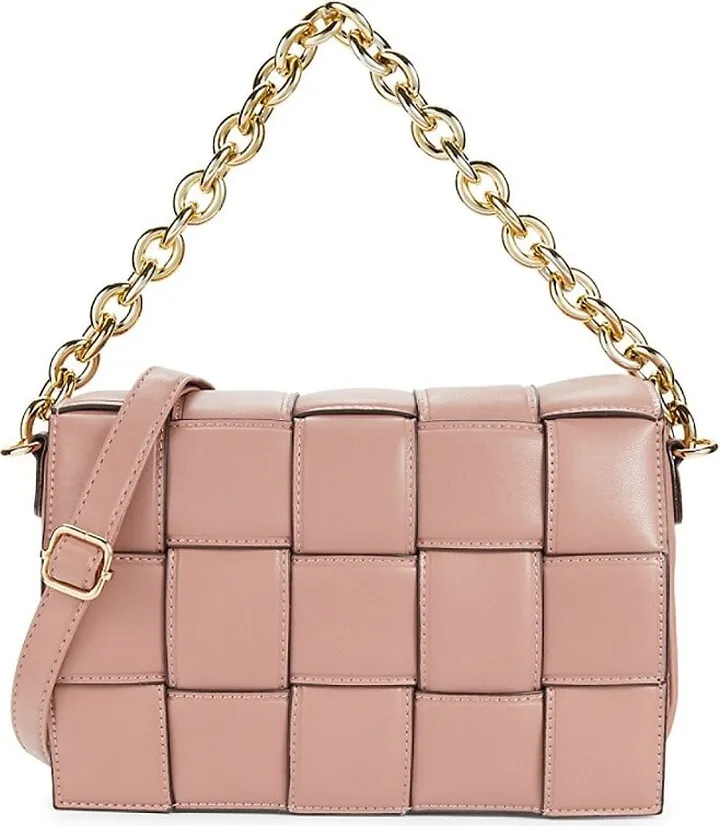 Basket Weave Crossbody Bag
