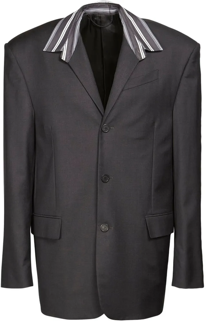 Tailored Wool Shirt Jacket