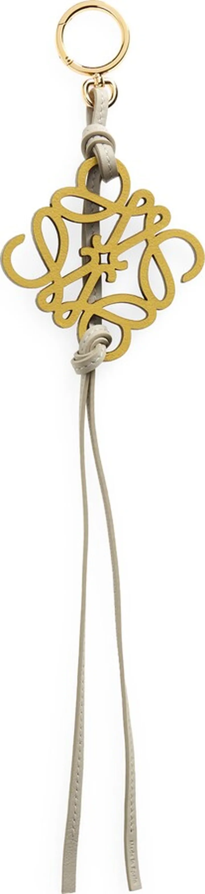 Anagram Leather Bag Charm