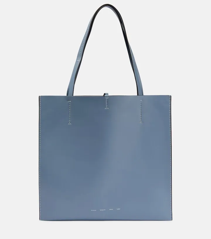 White Label Twin leather tote bag