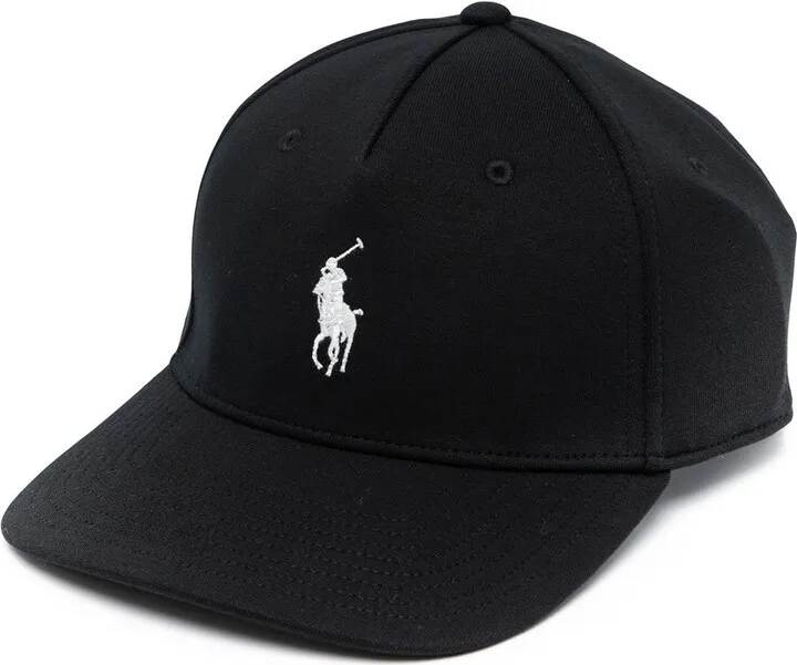 Black Pony Embroidered Baseball Cap