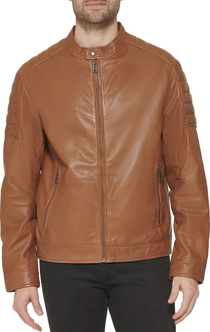 Leather Moto Jacket