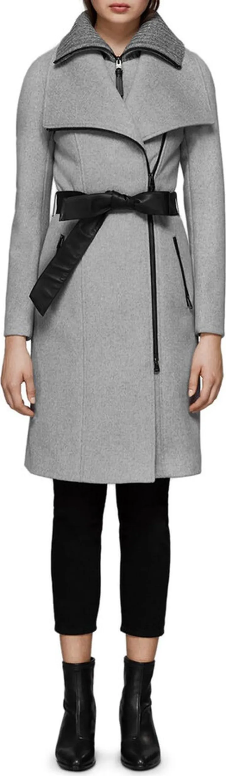 Womens Wool Heavy Wool Coat