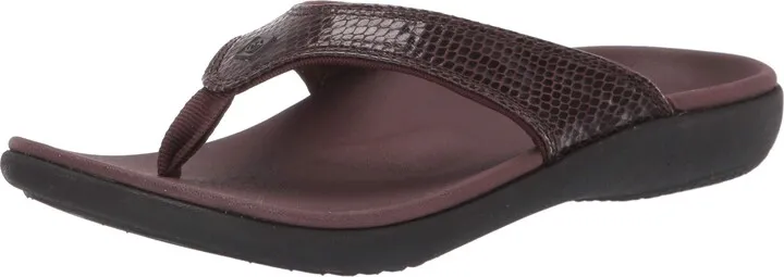 Spenco Women's Yumi 2 Snake Sandal Flip-Flop