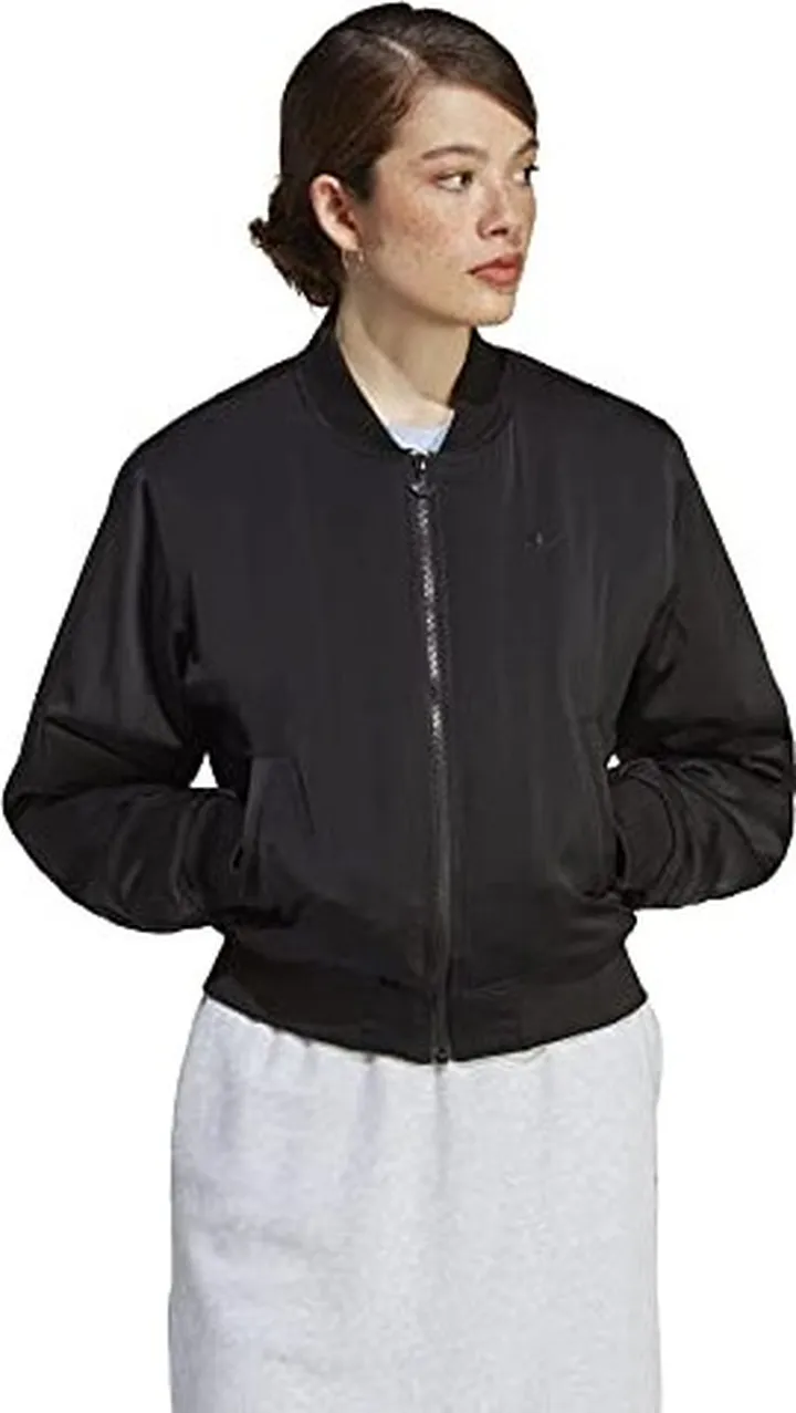 adidas Womens Essentials Premium Essentials Bomber Jacket