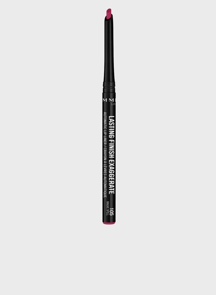 Rimmel Long Lasting Finish Exaggerate Automatic Lip Liner – 105 – Mauve Spell, 0.25g