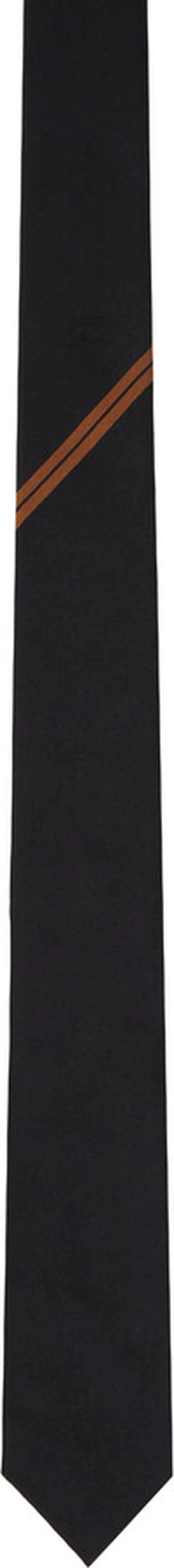 ZEGNA Black Signifier Tie
