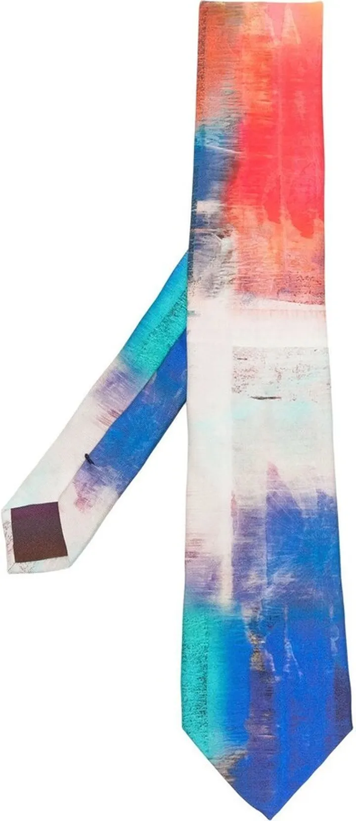 Graphic-Print Tie