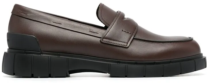 Chunky Sole Penny Loafers