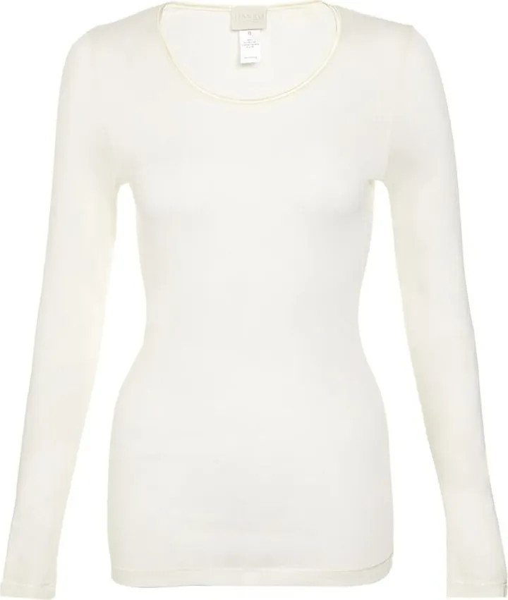 Hanro Pure Silk Long Sleeve Top