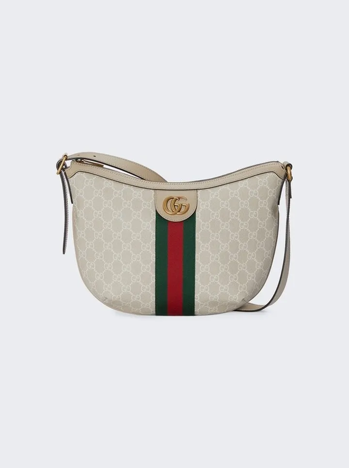 Ophidia Gg Small Shoulder Bag Neutral