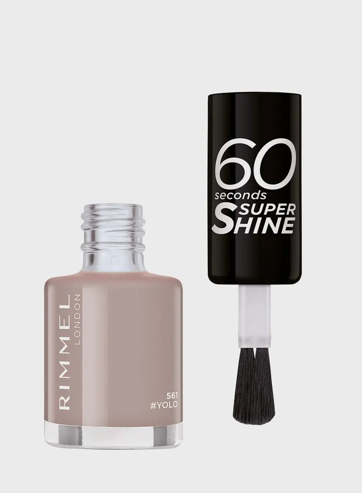 Rimmel 60 Seconds Super Shine Nail Polish – 561 – Yolo, 8ml